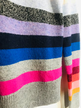 Load image into Gallery viewer, GAP Women's Merino Rainbow Stripe Jumper | S UK8 | Multicoloured