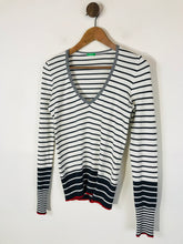 Load image into Gallery viewer, United Colors of Benetton Women's Cotton Striped Jumper | M UK10-12 | Multicoloured
