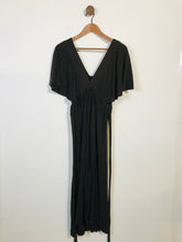 Load image into Gallery viewer, Monsoon Women's V Neck Sheath Dress | UK16 | Brown