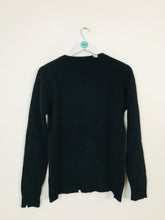 Load image into Gallery viewer, Zadig & Voltaire Women’s Distressed Cashmere Jumper | S UK8 | Black