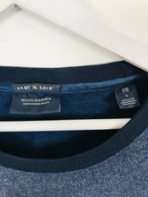 Load image into Gallery viewer, Scotch & Soda Women’s ‘Blauw’ Glitter Sweatshirt Jumper | L | Blue