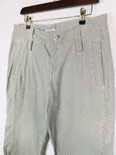 Load image into Gallery viewer, Part Two Women's Cotton Striped Casual Trousers | UK14 | Beige