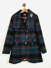 Load image into Gallery viewer, Joe Browns Women's Plaid Overcoat Coat | UK8 | Multicoloured