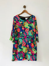 Load image into Gallery viewer, Anthropologie HD in Paris Women's Floral Shift Dress | L UK14 | Multicoloured