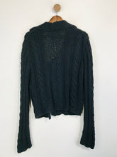 Load image into Gallery viewer, Farhi Women's Cable Knit Cardigan | M UK10-12 | Black