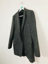 Load image into Gallery viewer, Zara Women’s Blazer-Style Overcoat | M | Grey