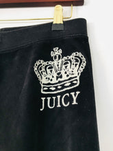 Load image into Gallery viewer, Juicy Couture Women’s Velour Joggers Tracksuit Bottoms | S UK8 | Black
