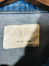 Load image into Gallery viewer, Zara Kid's Cotton Denim Jacket | 11-12 | Blue