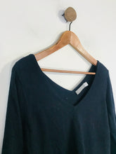 Load image into Gallery viewer, Mint Velvet Women's Cashmere V-Neck Jumper | UK14 | Blue