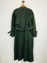 Load image into Gallery viewer, Burberry Women's Vintage Burberrys’ Long Trench Coat | UK16 | Green