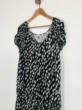 Load image into Gallery viewer, Calvin Klein Women's Ruched Tie Midi Dress | L UK14 | Black