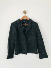 Load image into Gallery viewer, Stills Atelier Women's Wool Blend Tie Cardigan | EU42 UK14 | Grey