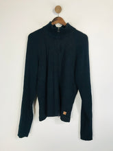 Load image into Gallery viewer, Hugo Boss Men's Knit Zip Cardigan | L | Blue