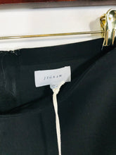Load image into Gallery viewer, Jigsaw Women's Crepe Fluted Midi Skirt NWT | UK6 | Black
