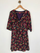 Load image into Gallery viewer, Monsoon Women's Floral Tie up A-Line Dress | UK8 | Multicoloured