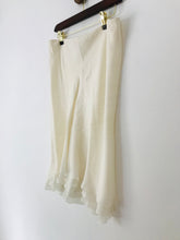 Load image into Gallery viewer, Emporio Armani Women's Ruffle A-Line Skirt | M UK10-12 | White