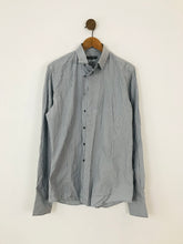 Load image into Gallery viewer, Dolce & Gabbana Men’s Slim Fit Stripe Shirt | 42/16.5 | Grey