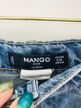 Load image into Gallery viewer, Mango Kid's Micky Mouse Denim Shorts | 9-10 Years | Blue