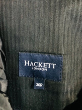 Load image into Gallery viewer, Hackett Men's Check Gingham Smart Trousers | 36R | Blue