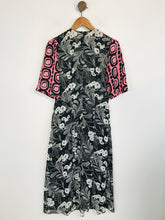 Load image into Gallery viewer, Duro Olowu Women's Floral Pleated A-Line Dress | EU36 UK8 | Multicoloured