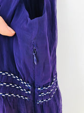 Load image into Gallery viewer, French Connection Women’s Halter Neck Maxi Dress | UK12 | Purple