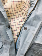 Load image into Gallery viewer, Barbour Women’s Coldstream Rain Coat Hooded Jacket | UK12 | Blue