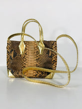 Load image into Gallery viewer, Helmer Women's Snakeskin Crossbody Bag | one size | Multicoloured