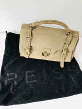 Load image into Gallery viewer, Reiss Women's Suede Buckled Shoulder Bag | Brown