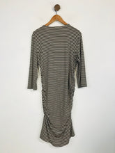 Load image into Gallery viewer, Phase Eight Women's Striped Ruched Bodycon Dress | UK18 | Multicoloured