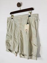 Load image into Gallery viewer, Thomas Burberry Women's Cargo Shorts NWT | UK14 | Beige