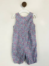 Load image into Gallery viewer, JoJo Maman Bebe Kid's Cotton Floral Jumpsuit | 18-24 months | Multicoloured