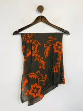 Load image into Gallery viewer, Renato Balestra Women's Cotton Floral Scarf | OS | Brown