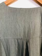 Load image into Gallery viewer, Mint Velvet Women's Long Sleeve Zip Blouse | UK18 | Grey