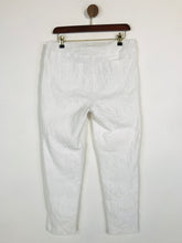 Load image into Gallery viewer, Robell Women's Embroidered Leggings | UK16 | White