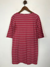 Load image into Gallery viewer, Boden Women's Cotton Striped Shift Dress | UK10 | Pink