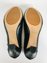 Load image into Gallery viewer, Clarks Women's Leather Court Heels | UK5.5 | Black