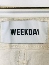 Load image into Gallery viewer, Weekday Women's High Waist Wide Leg Jeans | 26 | Beige