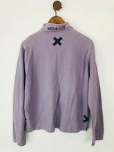 Load image into Gallery viewer, White Stuff Women's 1/4 Zip Sweatshirt  | 2 UK12-14 | Purple