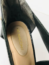 Load image into Gallery viewer, Kat Maconie Women's Leather Smart Heels  | EU37 UK4 | Black