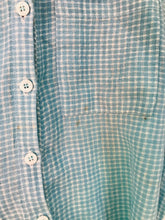 Load image into Gallery viewer, Brora Women's Check Midi Shirt Dress | UK14 | Blue