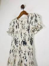 Load image into Gallery viewer, SIR. Women's Linen Ruched A-Line Dress | 3 UK12 | Multicoloured