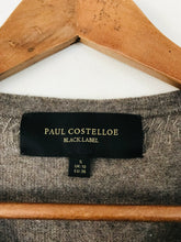 Load image into Gallery viewer, Paul Costelloe Women's Beaded Jumper | S UK8 | Grey