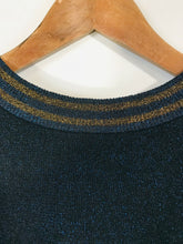 Load image into Gallery viewer, Biba Women's Zip Jumper NWT | L UK14 | Blue