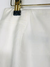 Load image into Gallery viewer, Alex&Co Women's Cotton Smart Pencil Skirt | UK10 | White