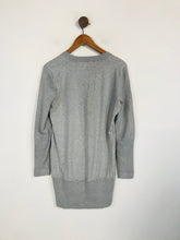 Load image into Gallery viewer, Karen Millen Women's Cotton V-Neck Jumper | M UK10-12 | Grey