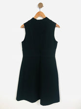 Load image into Gallery viewer, Phase Eight Women's High Neck A-Line Dress | UK12 | Black