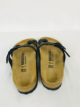Load image into Gallery viewer, Birkenstock Women’s Leather Sandals | 38 UK5 | Black and Brown