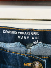 Load image into Gallery viewer, Ulla Popken Women's High Waist Wide Leg Jeans | EU46 UK18 | Blue