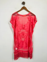 Load image into Gallery viewer, Lipsy London Women's Lace Sheer Shift Dress | S UK8 | Pink