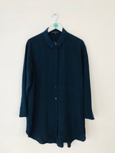 Load image into Gallery viewer, French Connection Women’s Oversized Shirt Dress | UK16 | Navy Blue